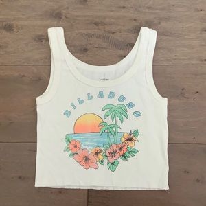 Billabong Sunset Cropped Tank Top